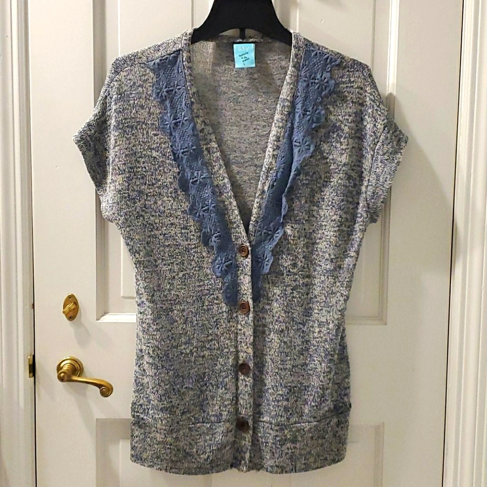 Short-sleeve Cardigan